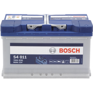 BOSCH S4 011 Käynnistysakku 12V 80Ah 740A R+ 315x175x190mm