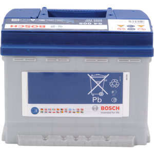 BOSCH S4 005 Käynnistysakku 12V 60Ah 540A R+ 242x175x190mm