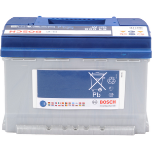 BOSCH S4 008 Käynnistysakku 12V 74Ah 680A R+ 278x175x190mm