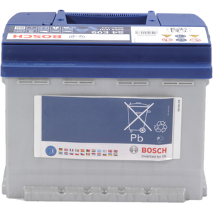 BOSCH S4 E05 EFB Käynnistysakku 12V 60Ah 640A R+ 242x175x190mm