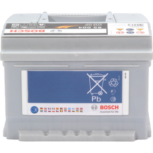 BOSCH S5 004 Käynnistysakku 12V 61Ah 600A R+ 242x175x175mm