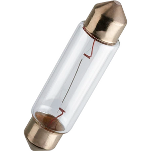 PHILIPS Standard Festoon T10,5x43-polttimo 12V 5W SV8,5/43mm 12864CP