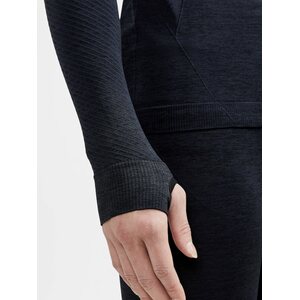CRAFT CORE Dry -miesten puolivetoketjullinen pitkähihainen toiminnallinen aluspaita