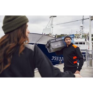 CLIQUE Ambition -unisex-mallinen puolivetoketjullinen collegepaita