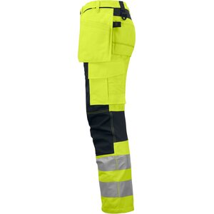 PROJOB 6513 Stretch huomiohousut EN ISO 20471 Luokka 2/1