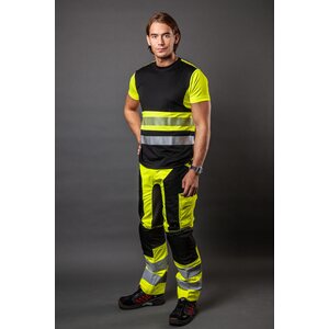 PROJOB 6513 Stretch huomiohousut EN ISO 20471 Luokka 2/1