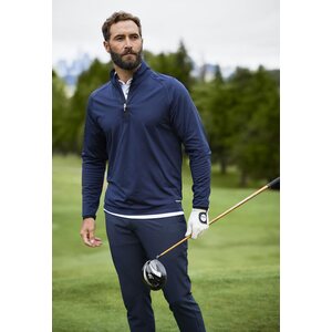 CUTTER & BUCK Adapt -miesten puolivetoketjullinen paita