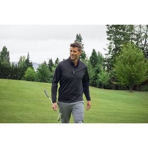 CUTTER & BUCK Adapt -miesten puolivetoketjullinen paita