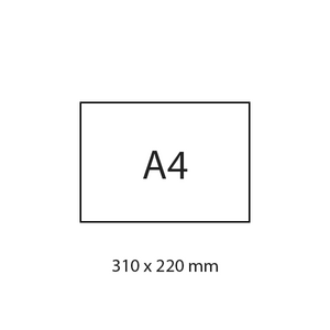 ST24 Karttamuovi A4 100kpl