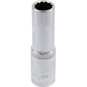 YATO Pitkä 12-kulmahylsy 1/2" 77 mm