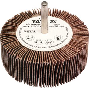 YATO Lamellihiomarulla 80x30x6mm
