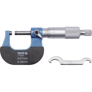 YATO Mikrometri 0-25 mm