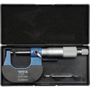YATO Mikrometri 0-25 mm