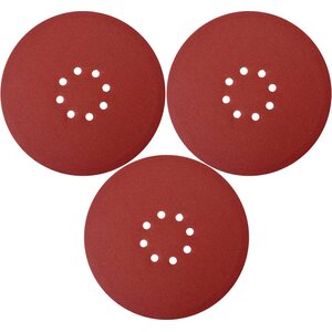 YATO Kipsilevypaperit tarrakiinnityksellä, 8 reikää, 225 mm, 3 kpl