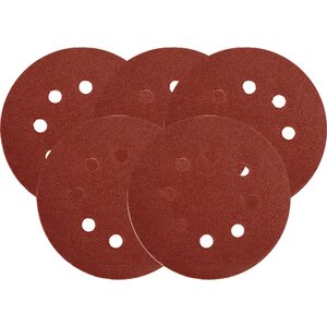 YATO Tarrahiomapaperit, 8 reikää, 125 mm, 5 kpl