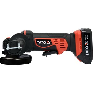 YATO Akkukulmahiomakone 125 mm, 18 V, 2 Ah
