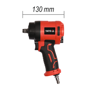 YATO Paineilmakäyttöinen mini-iskukone, 1/2", 1200 Nm