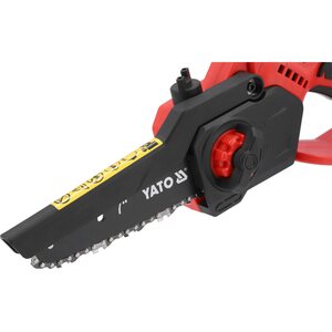 YATO Akkukäyttöinen miniketjusaha 7'' terälaipalla, 18 V, 2 Ah