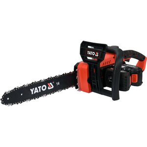 YATO Akkuketjusaha 14" terälaipalla, 36 V, 2 x 2 Ah