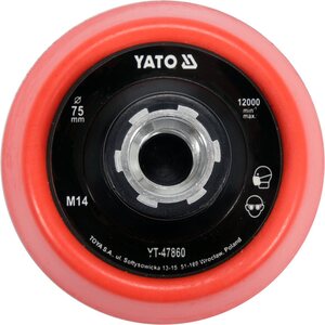 YATO Tarrakiinnitysalusta M14 (75 mm)