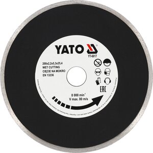 YATO Timanttilaikka 200 x 2,2 x 5,3 x 25,4 mm