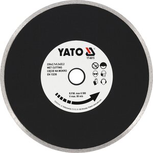 YATO Timanttilaikka 230 x 2,7 x 5,3 x 22,2 mm