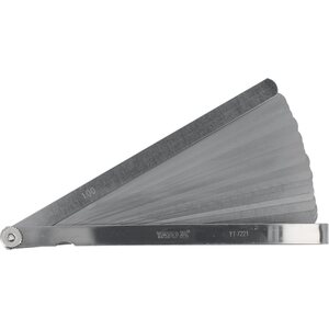 YATO Rakotulkki 200 mm, 17 lehteä, 0,02-1,0 mm