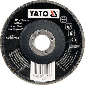 YATO Lamellilaikka, kupera 125 x 22,4 mm