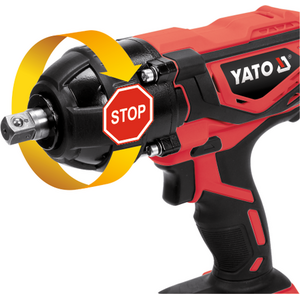 YATO Iskevä 1/2" 300 Nm mutterinväännin, 18 V (runko)