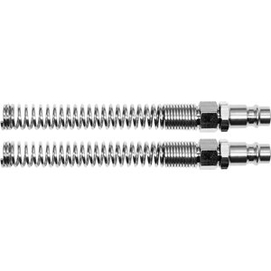 YATO Paineilmapikaliitin jousisuojalla, uros, 5x8mm letkulle 2 kpl
