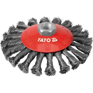 YATO CIRCULAR BRUSH, TWIST INOX WIRE