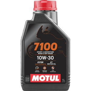 MOTUL 7100 10W-30 4T 100% Synthetic Motor Oil 1L