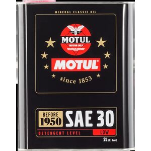 MOTUL Klasiskā SAE 30 minerāleļļa 2 l (pirms 1950. gada)