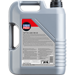 LIQUI MOLY Top Tec 4300 5W-30 C2/C3 Synthetic Motor Oil 5L (2324)
