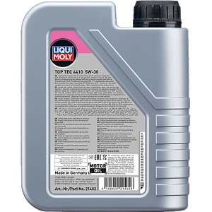 LIQUI MOLY Top Tec 4410 5W-30 C3 MB 226.52 RN17 Synthetic Motor Oil 1L (21402)