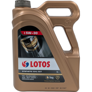 LOTOS Synthetic 5W-30 C3 VW 504.00/507.00 MB 229.51 Synthetic Motor Oil 5L