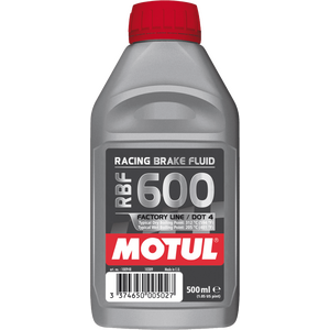 MOTUL נוזל בלמי רייסינג RBF 600 Factory Line DOT 4 500 מ"ל