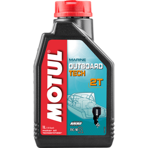 MOTUL Масло за извънбордови двигатели Outboard Tech 2T Technosynthese® 1 л (API TSC 4, NMMA TC-W3)