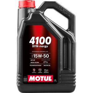 MOTUL 4100 SYN-nergy 15W-50 двигателно масло Technosynthese® 4L (ACEA A3/B4, API SP)