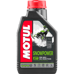 MOTUL Масло за снегомобили Snowpower 2T Technosynthese® 1 л (API TC, ISO-L-EGD, JASO FD)