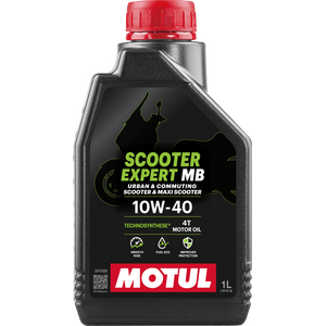 MOTUL Scooter Expert 10W-40 4T Technosynthese® motoreļļa 1L (API SP, JASO MB)