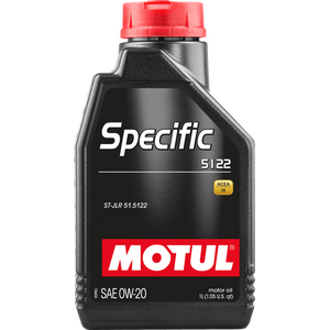 MOTUL Specifiska 0W-20 pilnībā sintētiska motoreļļa 1L (ACEA C5, Jaguar STJLR.51.5122)