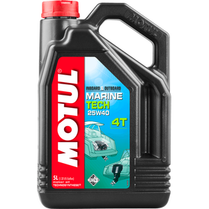 MOTUL Marine Tech 25W-40 4T Technosynthese® merimoottoriöljy 5L