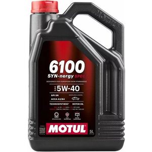 MOTUL Ulei de motor Technosynthesis® 6100 SYN-nergy Spec 5W-40 5L (ACEA A3/B4, API SN)