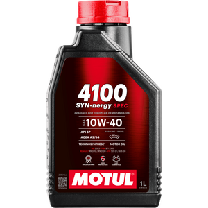 MOTUL 4100 SYN-nergy Spec 10W-40 Technosynthese® variklio alyva 1 l (ACEA A3/B4, API SP)