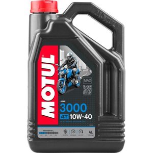 MOTUL 3000 10W-40 4T Mineralinė variklio alyva 4L (API SM. JASO MA2)