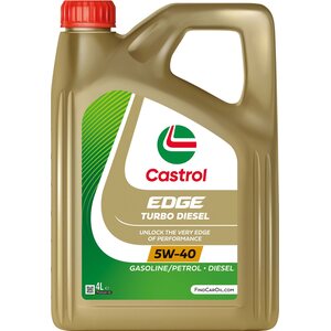 CASTROL Edge Turbo Diesel 5W-40 Täyssynteettinen moottoriöljy 4L