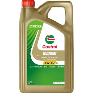 CASTROL Edge 5W-30 LL Täyssynteettinen moottoriöljy 5L