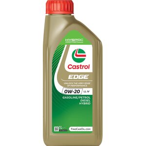 CASTROL Edge 0W-20 LL IV Täyssynteettinen moottoriöljy 1L