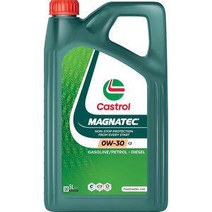 CASTROL Magnatec 0W-30 C2 Täyssynteettinen moottoriöljy 5L